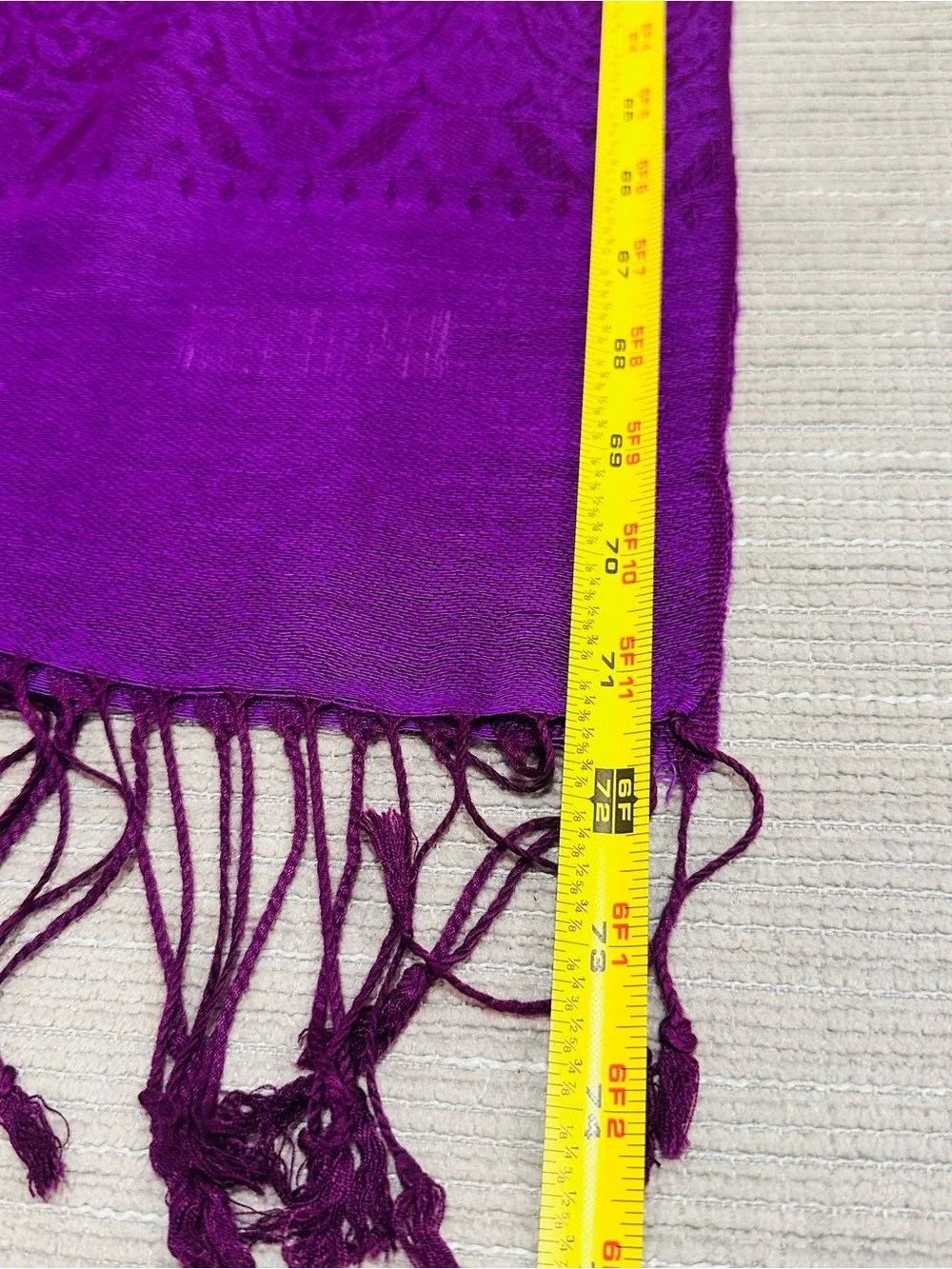 pashmina luxury purple